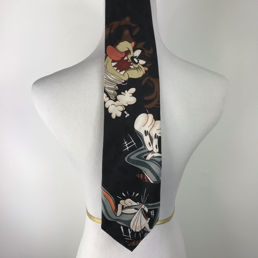 Tasmanian Devil cartoon novelty tie